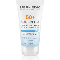 DERMEDIC SUNBRELLA Ультралегкий флюид SPF 50+ для чувствительной кожи, 40 мл
