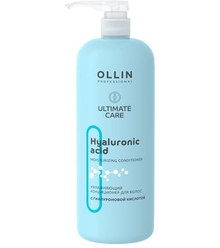 Ollin Ultimate Care Увлажняющий кондиционер для волос с гиалуроновой кислотой, 1000 мл