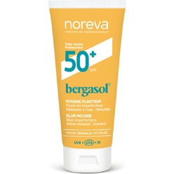 Noreva Бергасол Блюр Солнцезащитный мусс Spf 50+, 50 мл