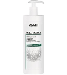 Ollin Full Force Очищающий шампунь для волос и кожи головы с экстрактом бамбука, 400 мл