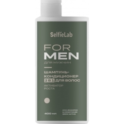 For Men Шампунь-кондиционер 2 в 1 для волос Активатор роста, 400 мл