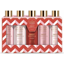 Косметический набор Sweet Vanilla & Almond Glaze (Гель для душа Body Wash 100мл 5 шт)