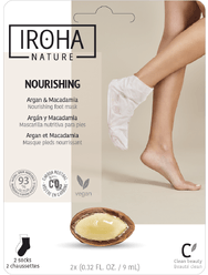 Питательная маска-носки для ног с маслом аргана и макадамии Nourishing/ Argan & Macadamia Nourishing Foot Mask, 1 пара, 2 шт. по 9 мл