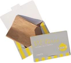 Матирующие салфетки для лица Facical Oil Papper
