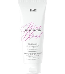 Ollin Shine Blond Кондиционер с экстрактом эхинацеи, 200 мл