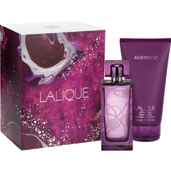 Парфюмерно-косметический набор (Парфюмерная вода Lalique Amethyst, 100 мл + Лосьон для тела парфюмированный Lalique Amethyst, 150 мл)