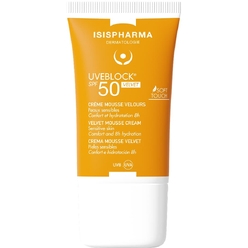 Isispharma Uveblock Velvet SPF 50 Крем солнцезащитный с SPF 50, 40 мл