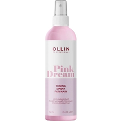 Ollin Professional Pink DreamТонирующий розовый спрей для волос 150мл