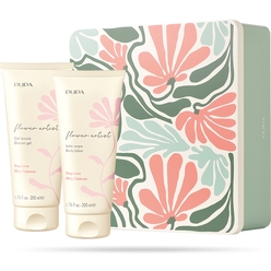 Набор: Гель для душа Flower Artist Flirty Tuberose Fragrance, 200 мл и Лосьон для тела Flower Artist Flirty Tuberose, 200 мл