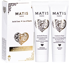 Косметический набор (Фундаментальный крем для лица Reponse Fondamentale / Authentik-Beauty, 20 мл + Питательный крем для рук Reponse Body / Cashmere-Hand SPF10, 20 мл)