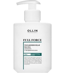 Ollin Full Force Увлажняющая маска с экстрактом алоэ, 300 мл