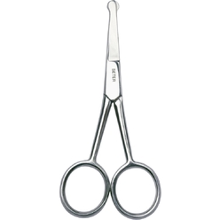 Ножницы маникюрные с тупым кончиком Stainless Steel Blunt-Tip Scissors For Kids & Men’s Grooming: Nose And Ears