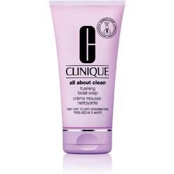Пенка для умывания Clinique All About Clean Foaming Facial Soap-Very Dry To Dry Combination, 150 мл
