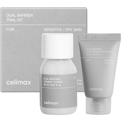 Набор для ухода за кожей с церамидами (тонер+крем) Celimax Dual Barrier Trial Kit