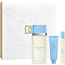 Набор парфюмерно-косметический Light Blue Eau De Toilette (Туалетная вода,100 мл+Лосьон для тела,50 мл+Туалетная вода,10 мл)