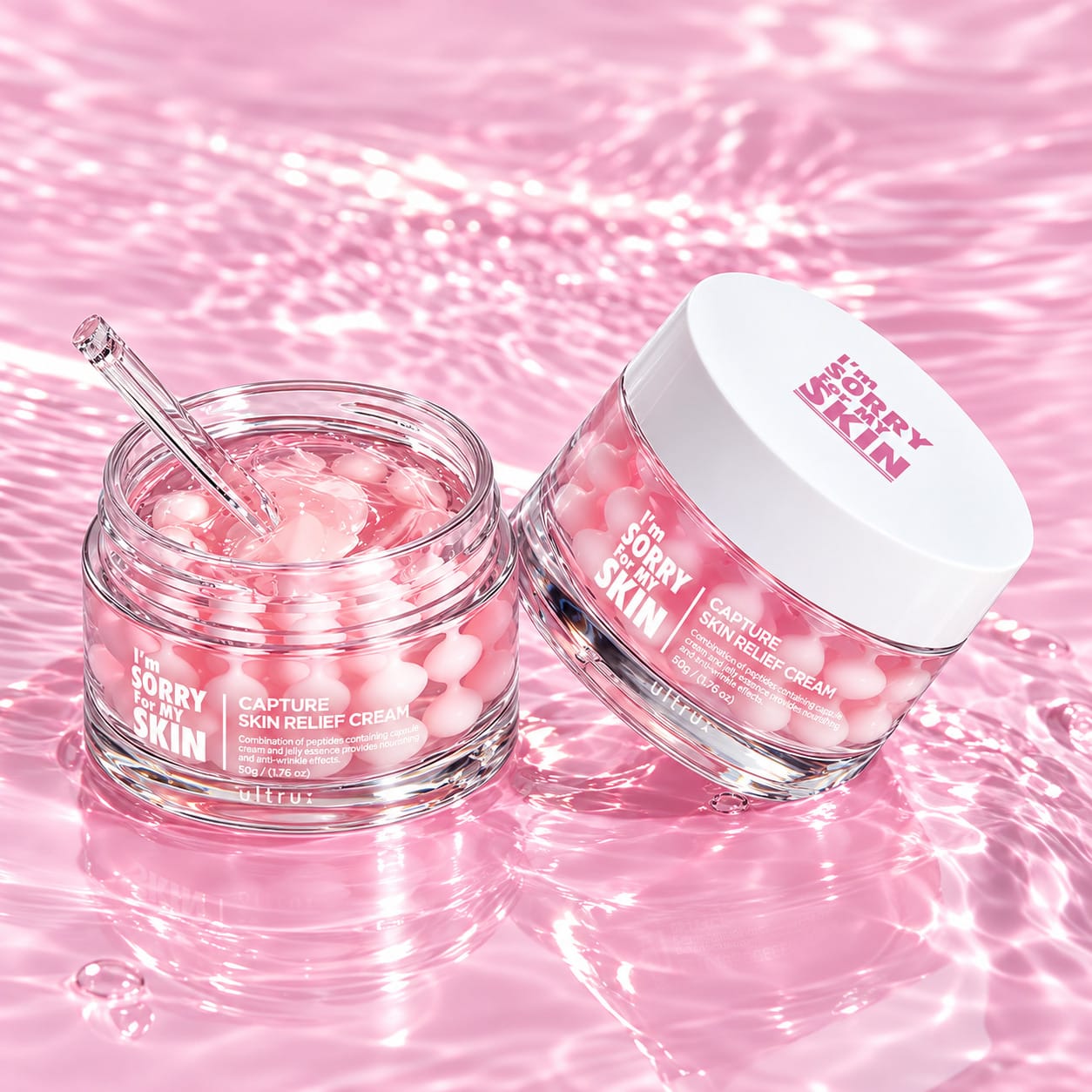 Увлажняющий, успокаивающий крем для лица Capture Skin Relief Cream, 50 г - фото 4