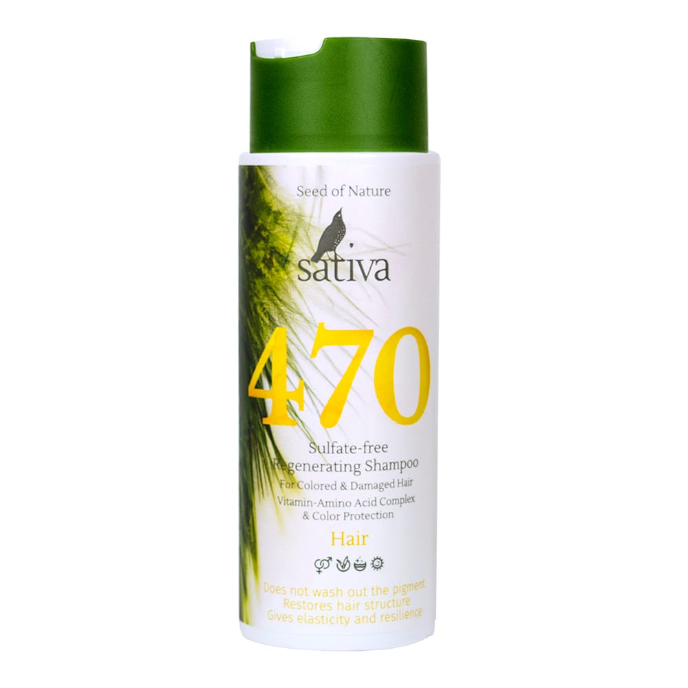 Бессульфатный шампунь восстанавливающий Sulfate-free Regenerating Shampoo №470, 250 мл