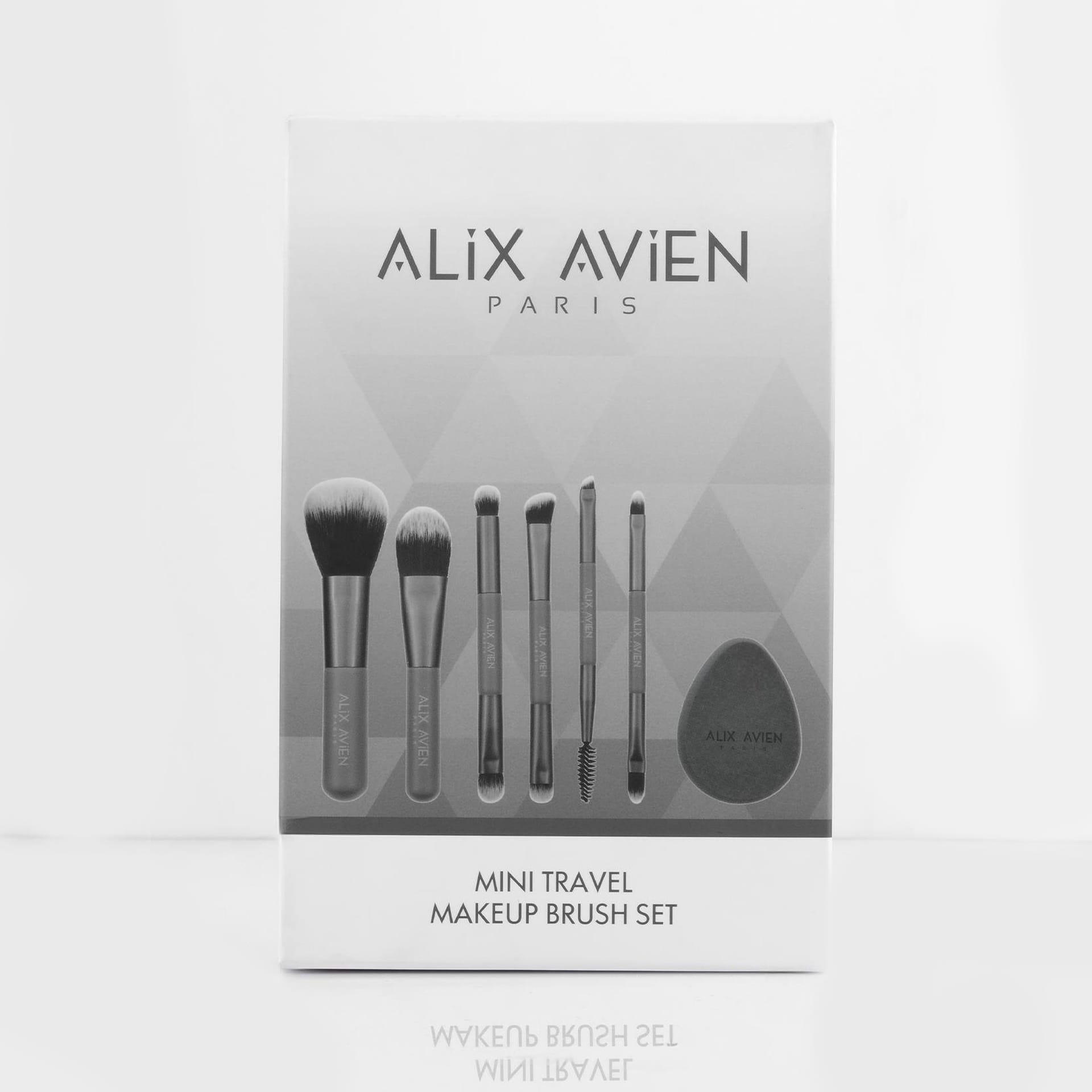 Набор Travel Brush Set: Кисти для макияжа + Спонж - фото 6