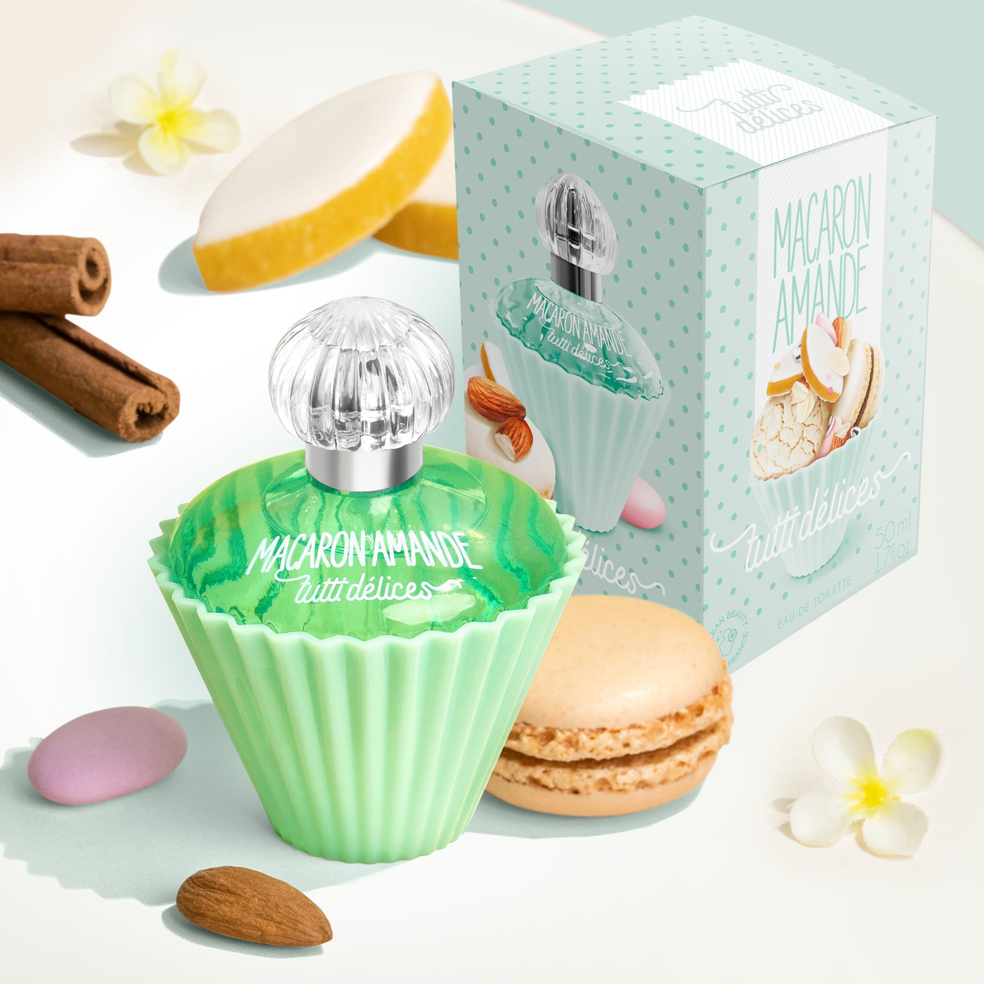 Туалетная вода Macaron Amande, 50 мл - фото 4