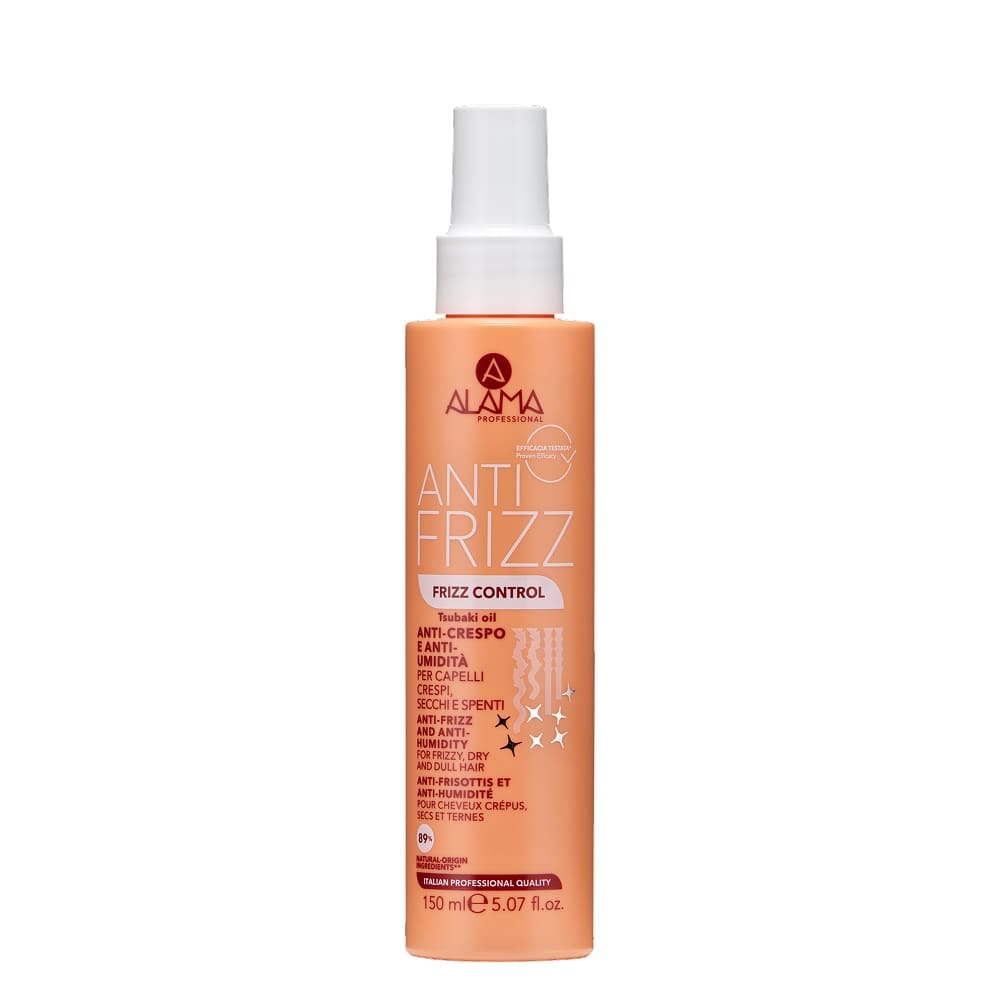 Alama Разглаживающий спрей для защиты волос от пушения и влажности Anti Frizz Frizz Control, 150 мл