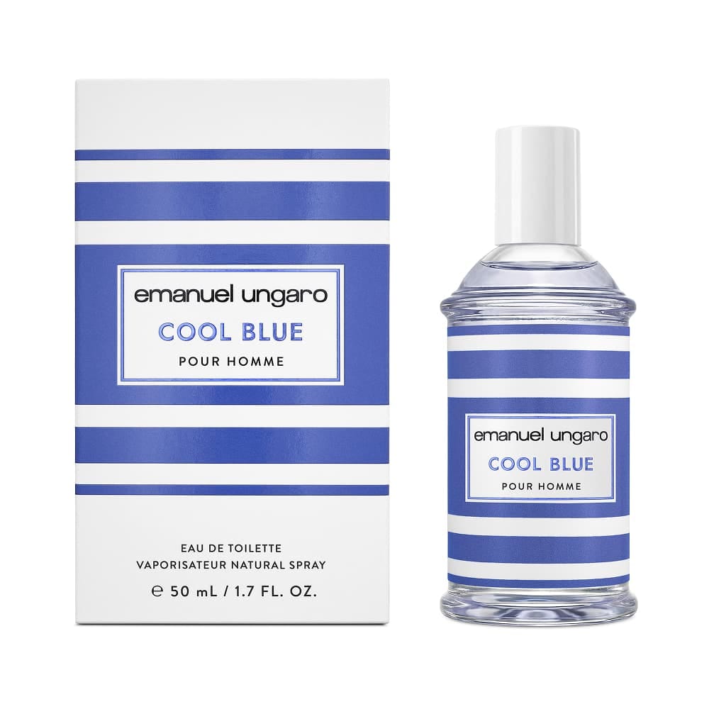 Туалетная вода мужская Emanuel Ungaro Cool Blue, 50 мл - фото 2
