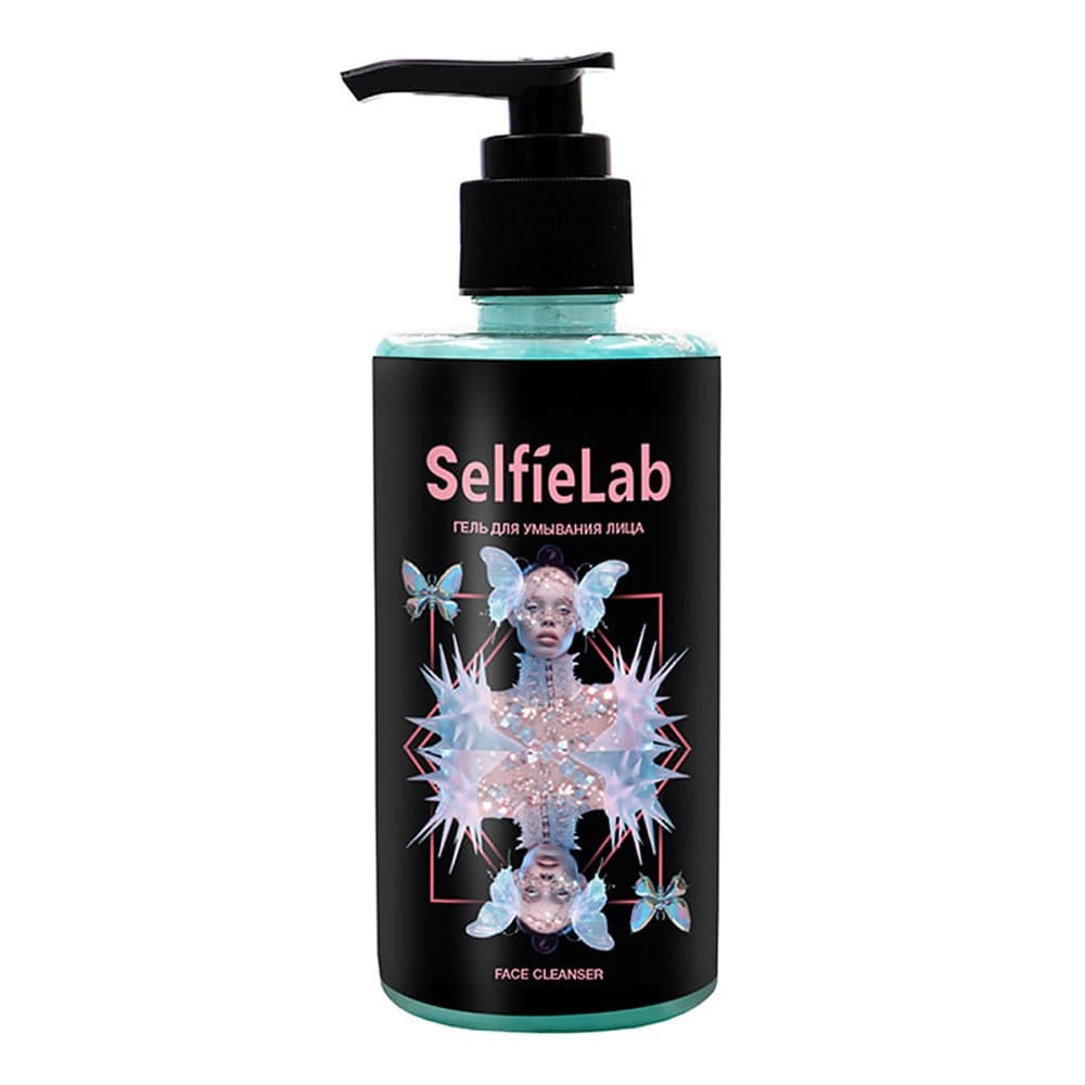 Гель для умывания лица, товарный знак SelfieLab, флакон 200 мл