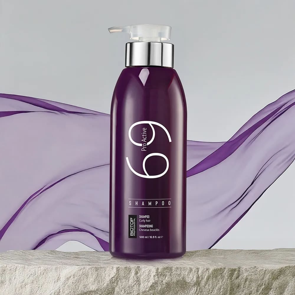 Шампунь для кудрявых волос Biotop Professional 69 Pro Active Shampoo, 500 мл. - фото 3