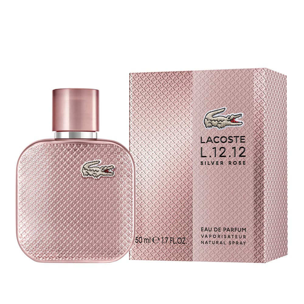 LACOSTE Парфюмерная вода для женщин L.12.12 SILVER ROSE