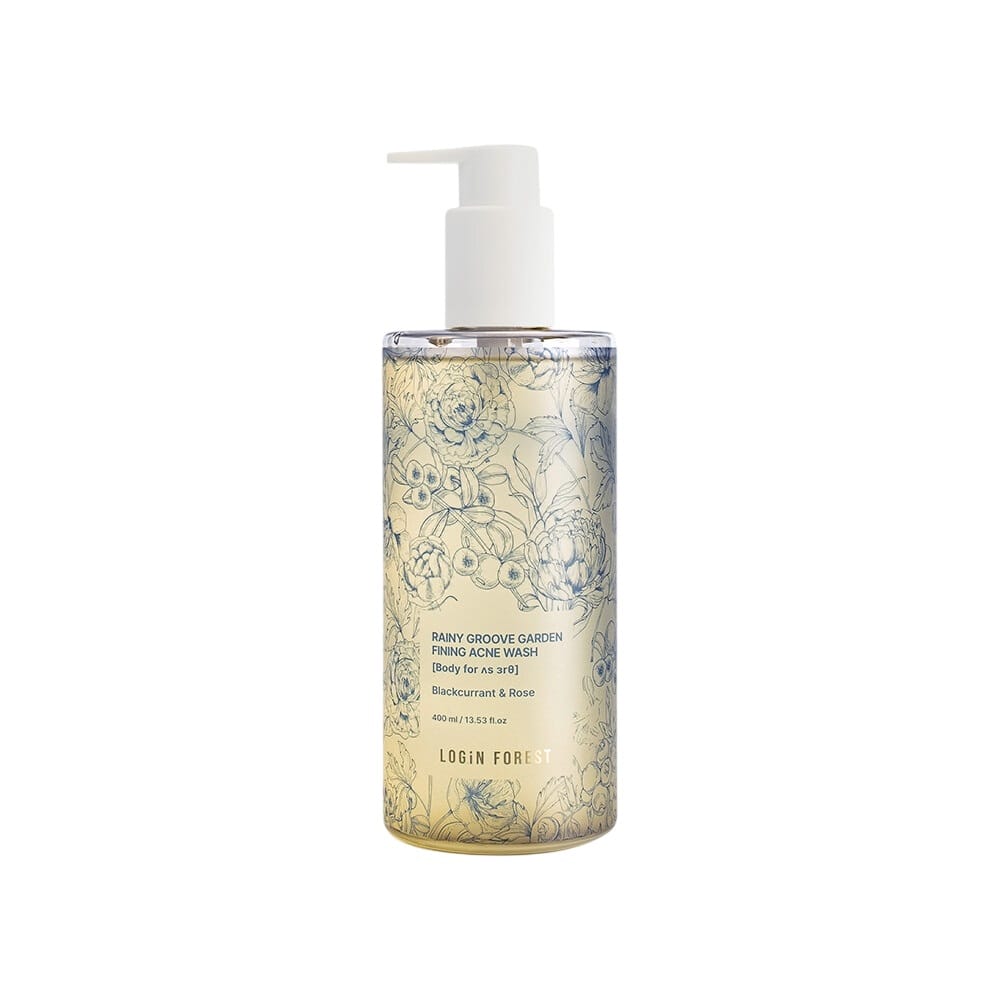 Гель для душа успокаивающий, очищающий для проблемной кожи Login Forest Rainy Groove Garden Fining Acne Wash, 400 мл