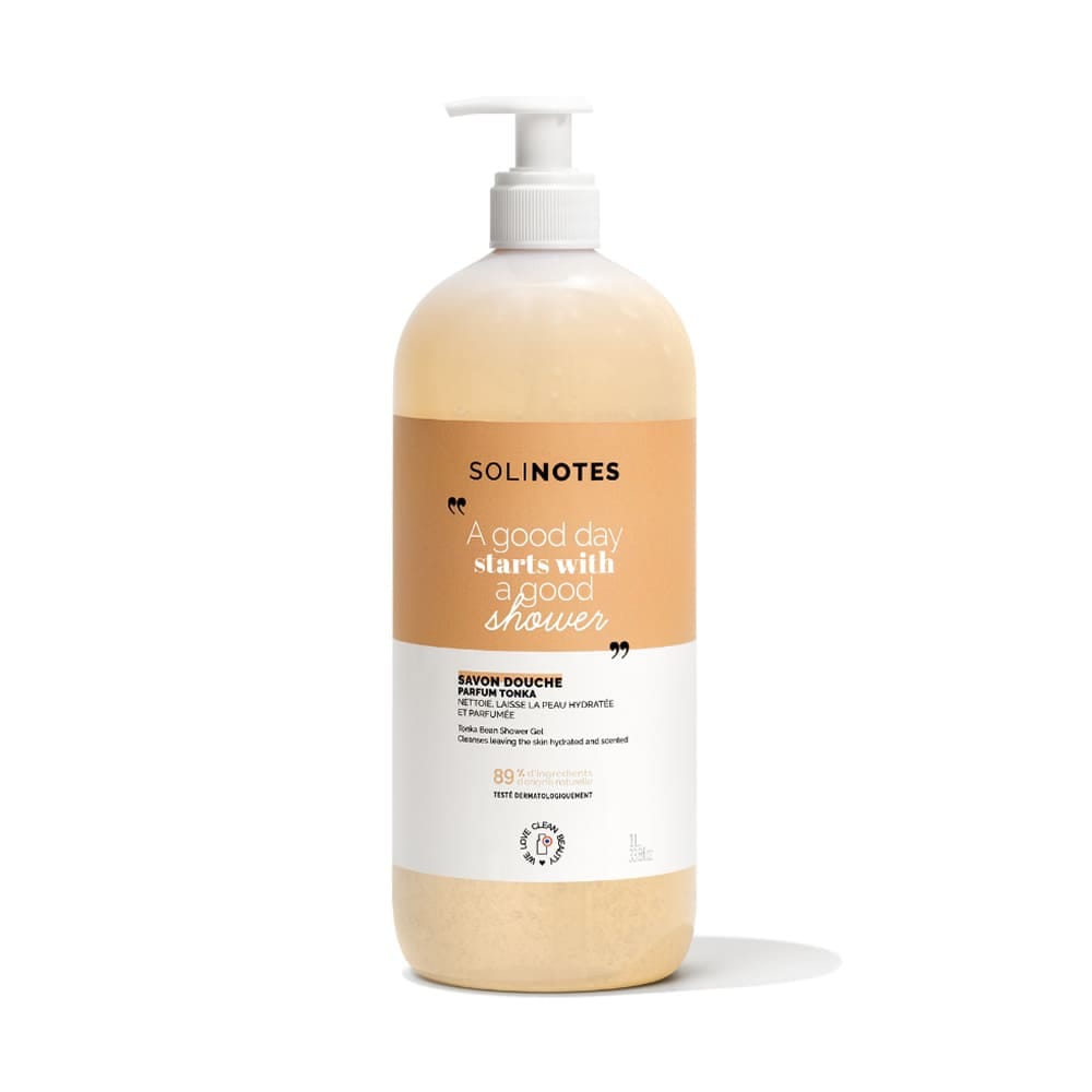 Гель для душа с ароматом бобов тонка Solinotes Tonka Bean Shower Gel, 1л