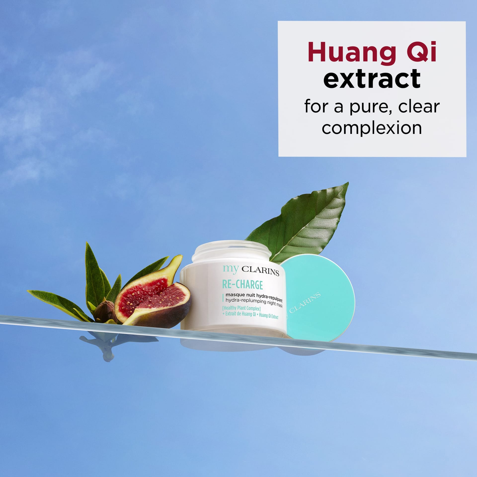 Ночная маска для лица My Clarins Re-Charge Hydra-Replumping Night Mask, 50 мл - фото 3