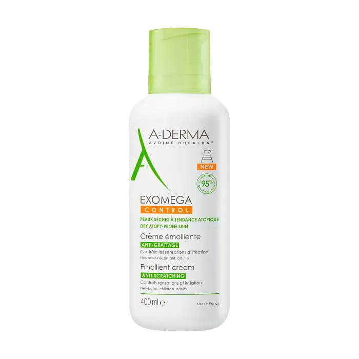 Смягчающий крем для лица и тела Exomega Control Emollient Cream