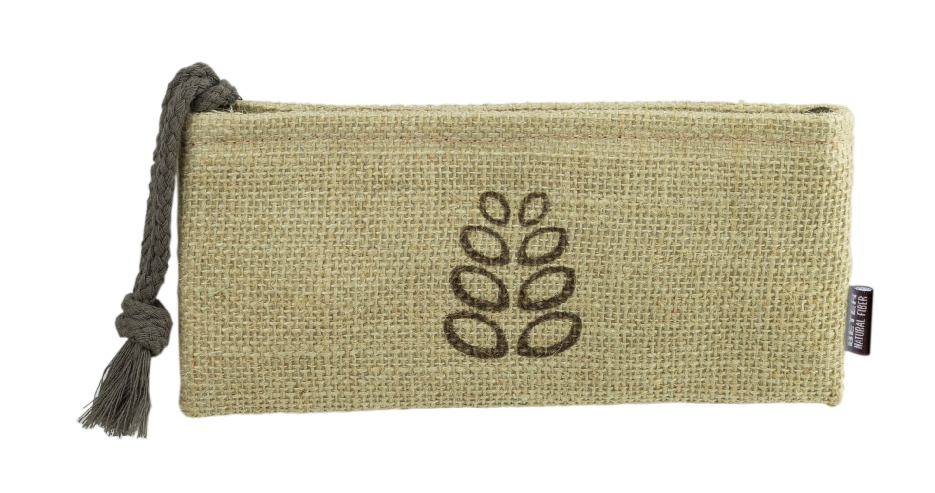 Косметичка с маркировкой Natural Fiber 21x10 см