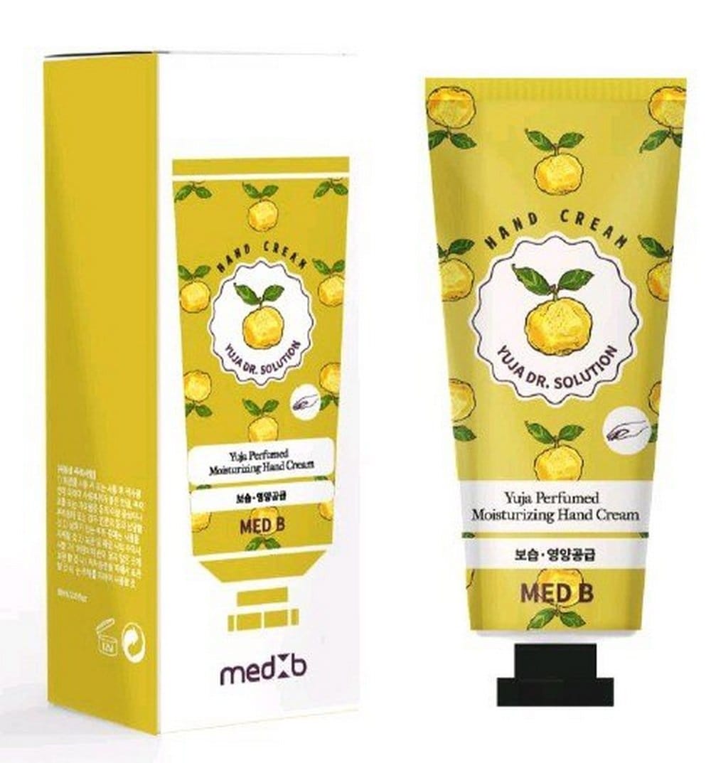 Парфюмированный крем для рук с экстрактом юдзу Yuja Dr.Solution Hand Cream, 70 мл