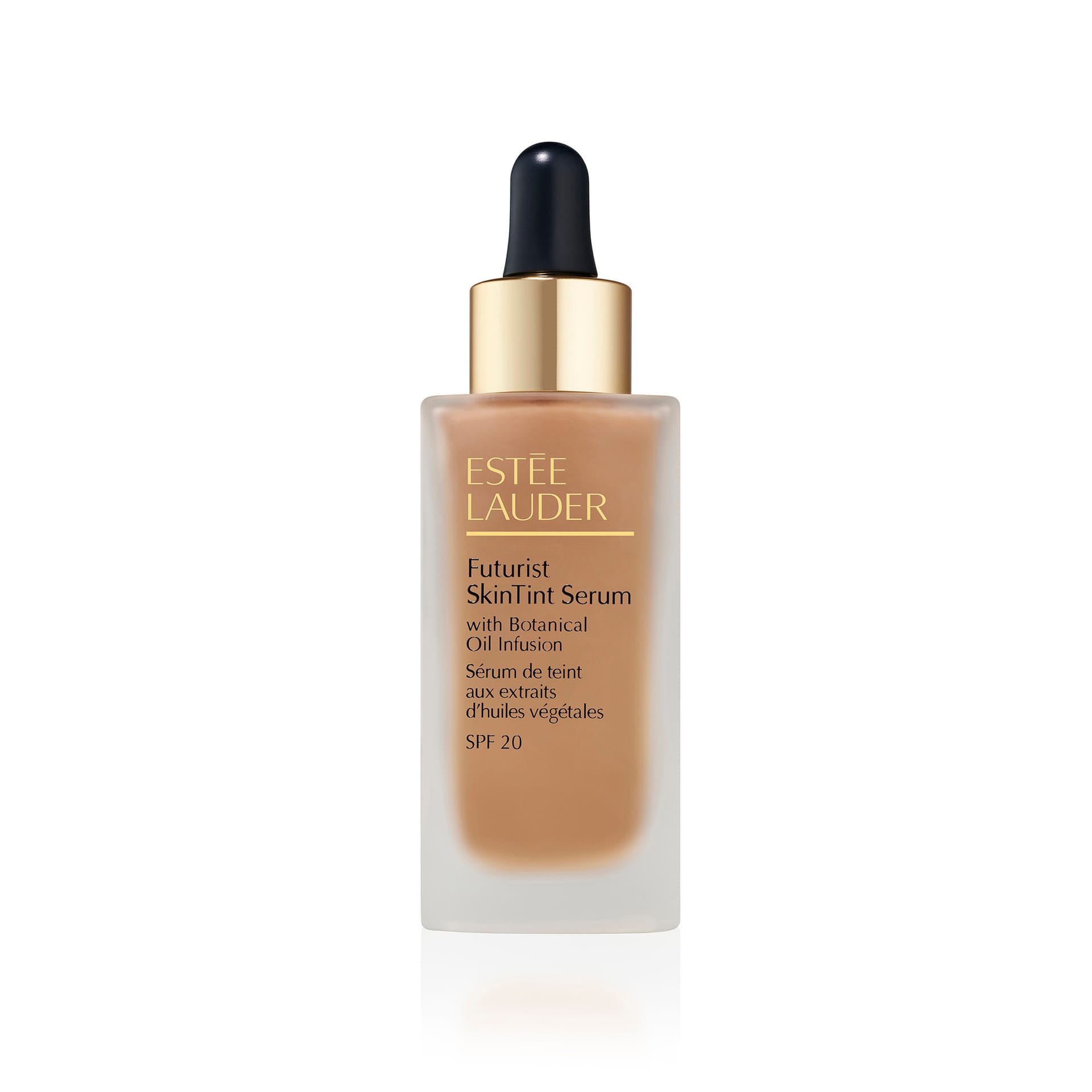 Ухаживающий тональный флюид SPF20 Estee Lauder Futurist SkinTint Serum with Botanical Oil Infusion SPF 20
