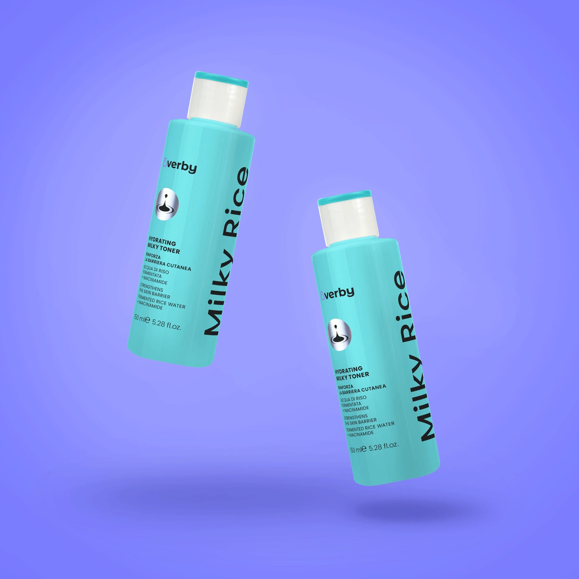 Увлажняющий молочный тонер для лица Everby Milky Rice Hydrating Milky Toner, 150 мл - фото 3