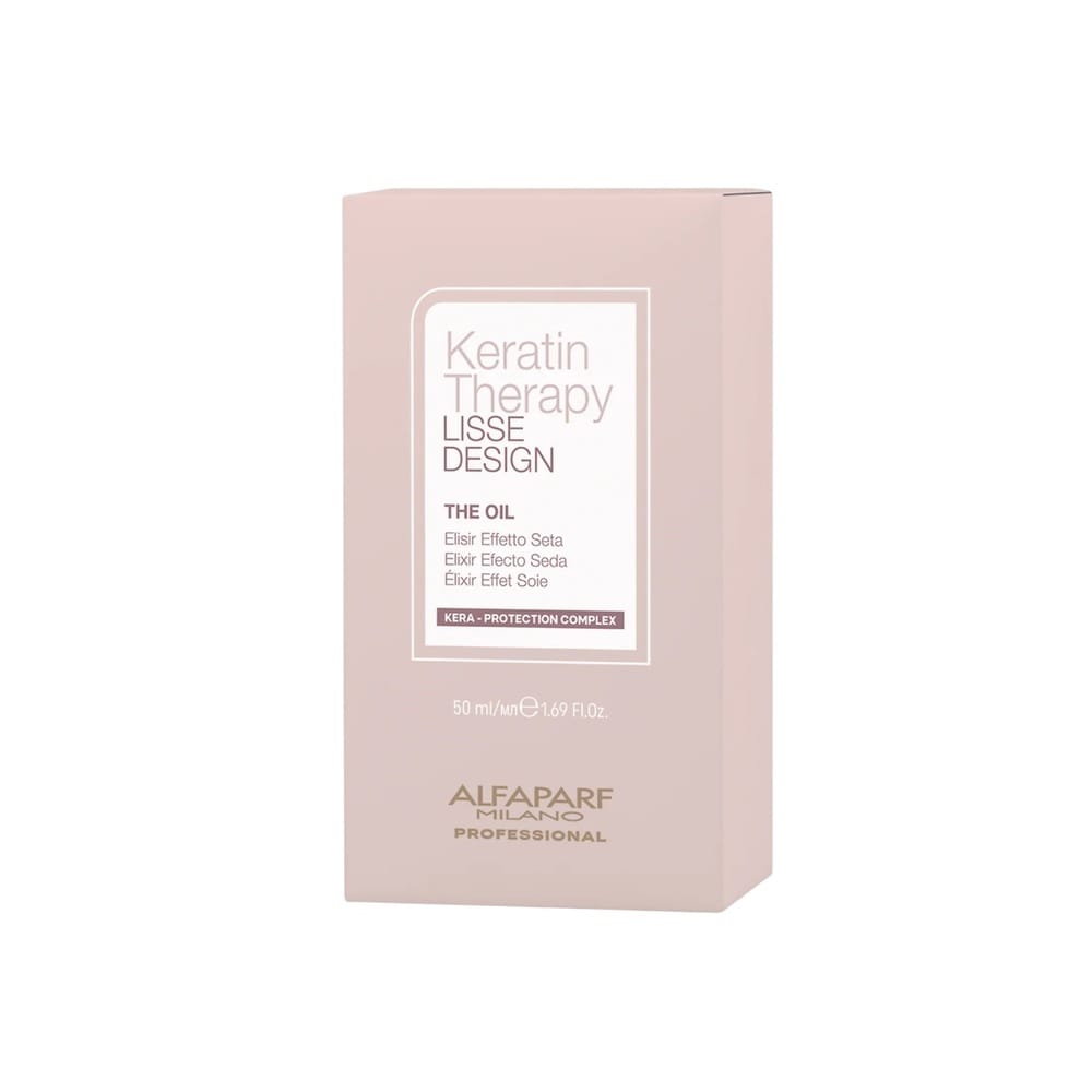 Alfaparf Milano Keratin Therapy Lisse Design Масло для волос 50мл - фото 3