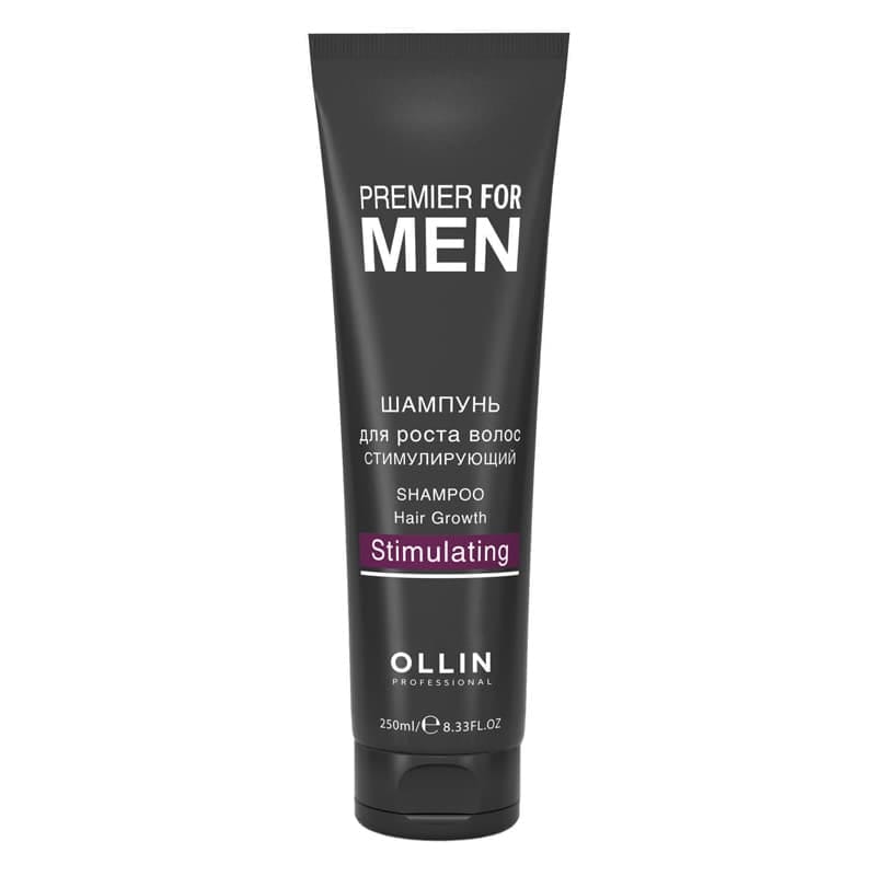 Ollin Premier For Men Шампунь для роста волос стимулирующий, 250 мл