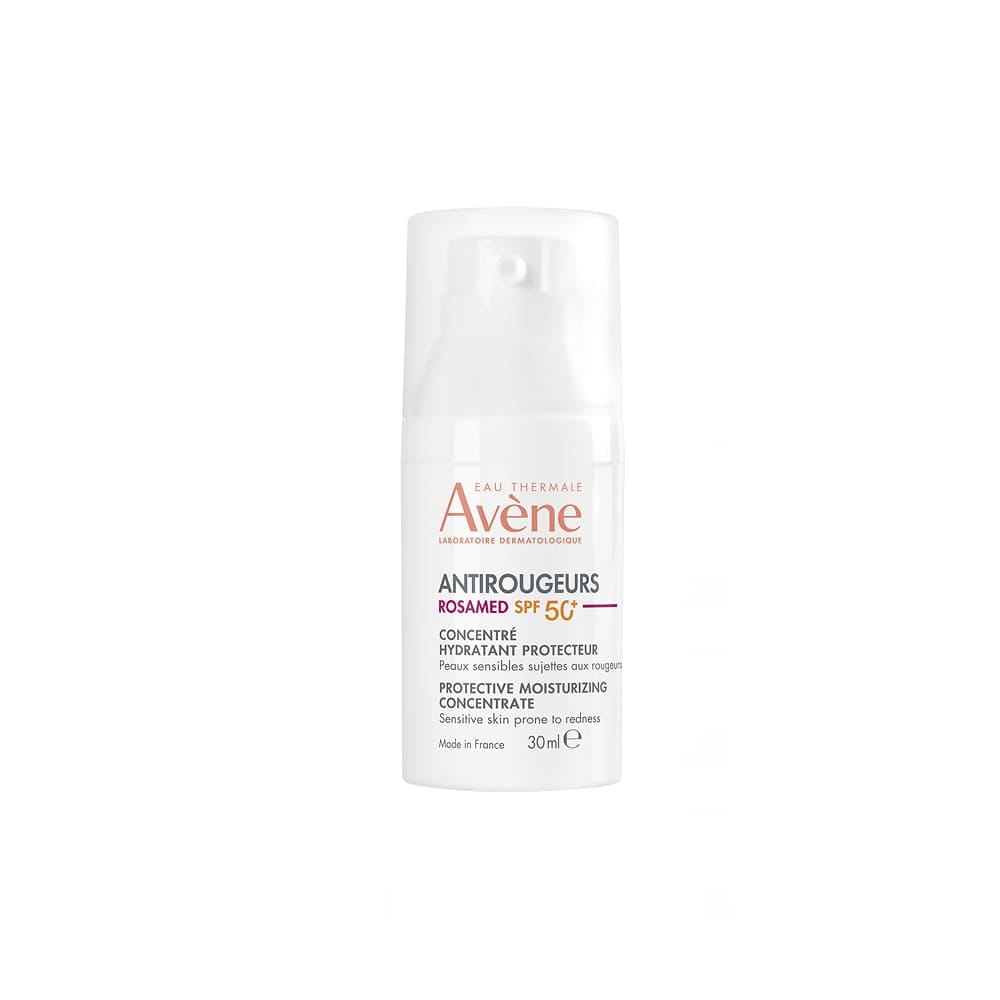 Avene Antirougeurs Rosamed SPF 50+  Защитный увлаж концентрат для кожи, склонной к покраснениям, 30 мл