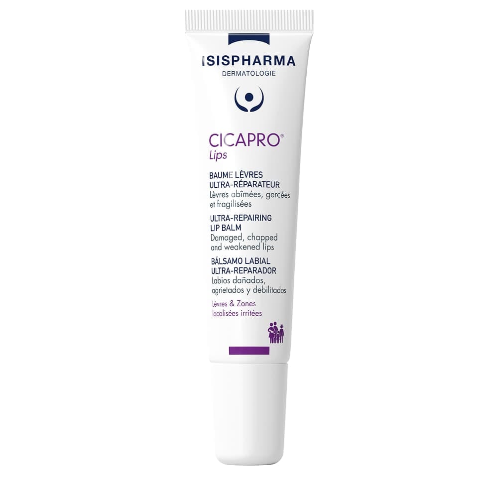 Isispharma Cicapro lips (Цикапро Липс) Бальзам для губ восстанавливающий питательный, 15 мл