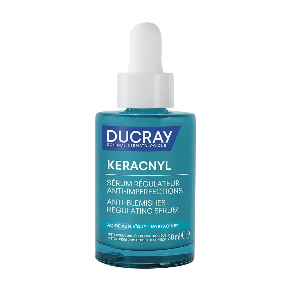 Разглаживающая сыворотка для проблемной кожи, склонной к акне Ducray Keracnyl Regulating Serum, 30 мл