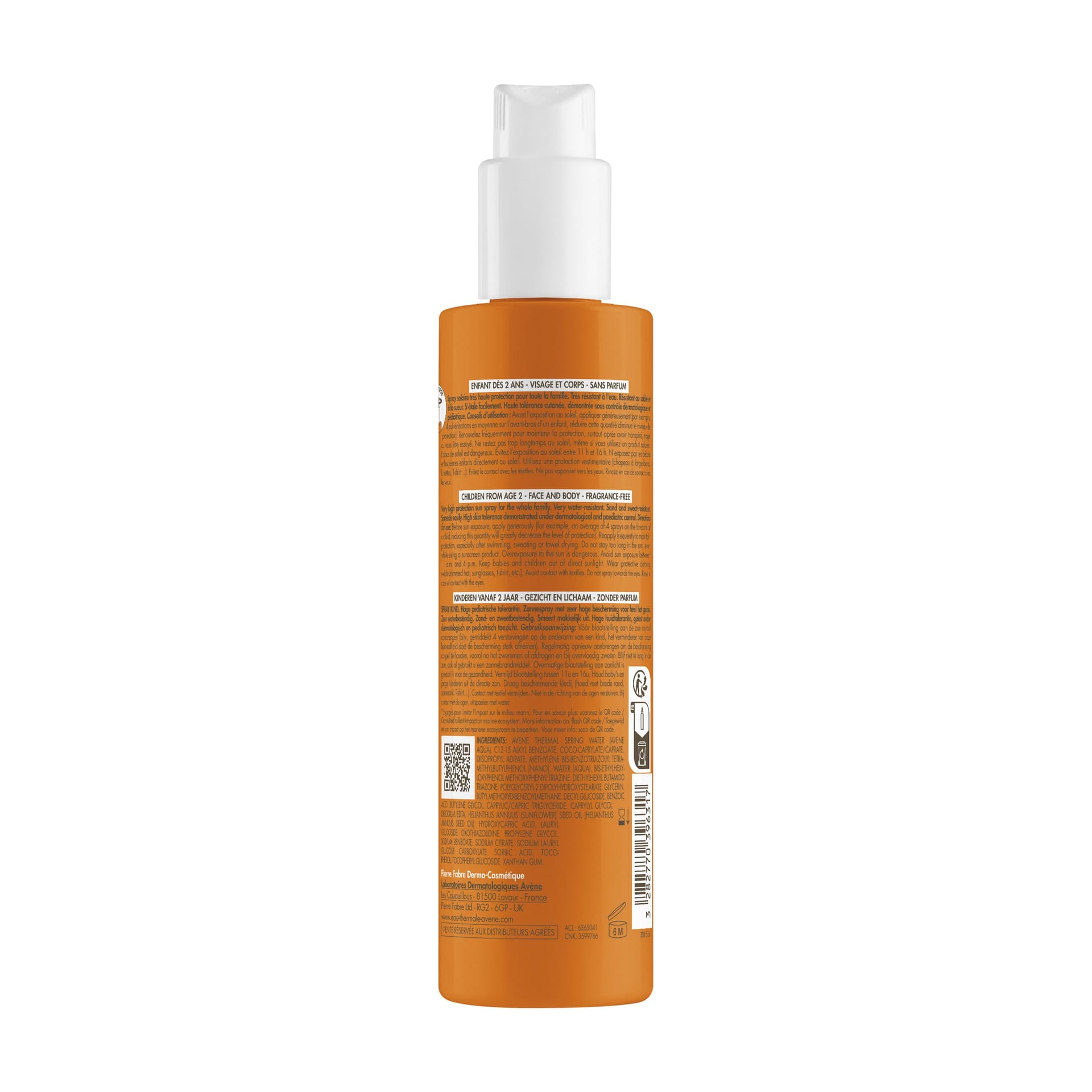 Avene Солнцезащитный спрей для детей Spf 50+, 200 мл - фото 2
