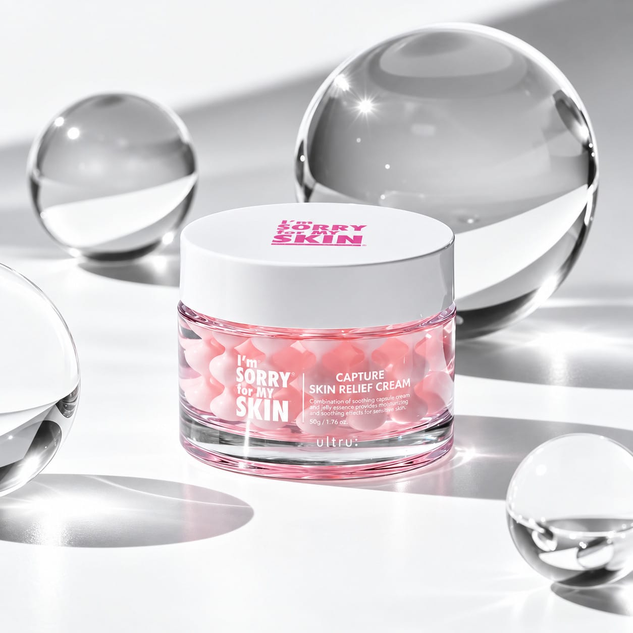 Увлажняющий, успокаивающий крем для лица Capture Skin Relief Cream, 50 г - фото 3