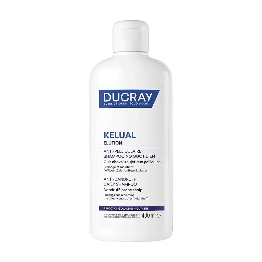 Ducray Kelual Elution Шампунь поддерживающий от перхоти для ежедневного применения, 400 мл.