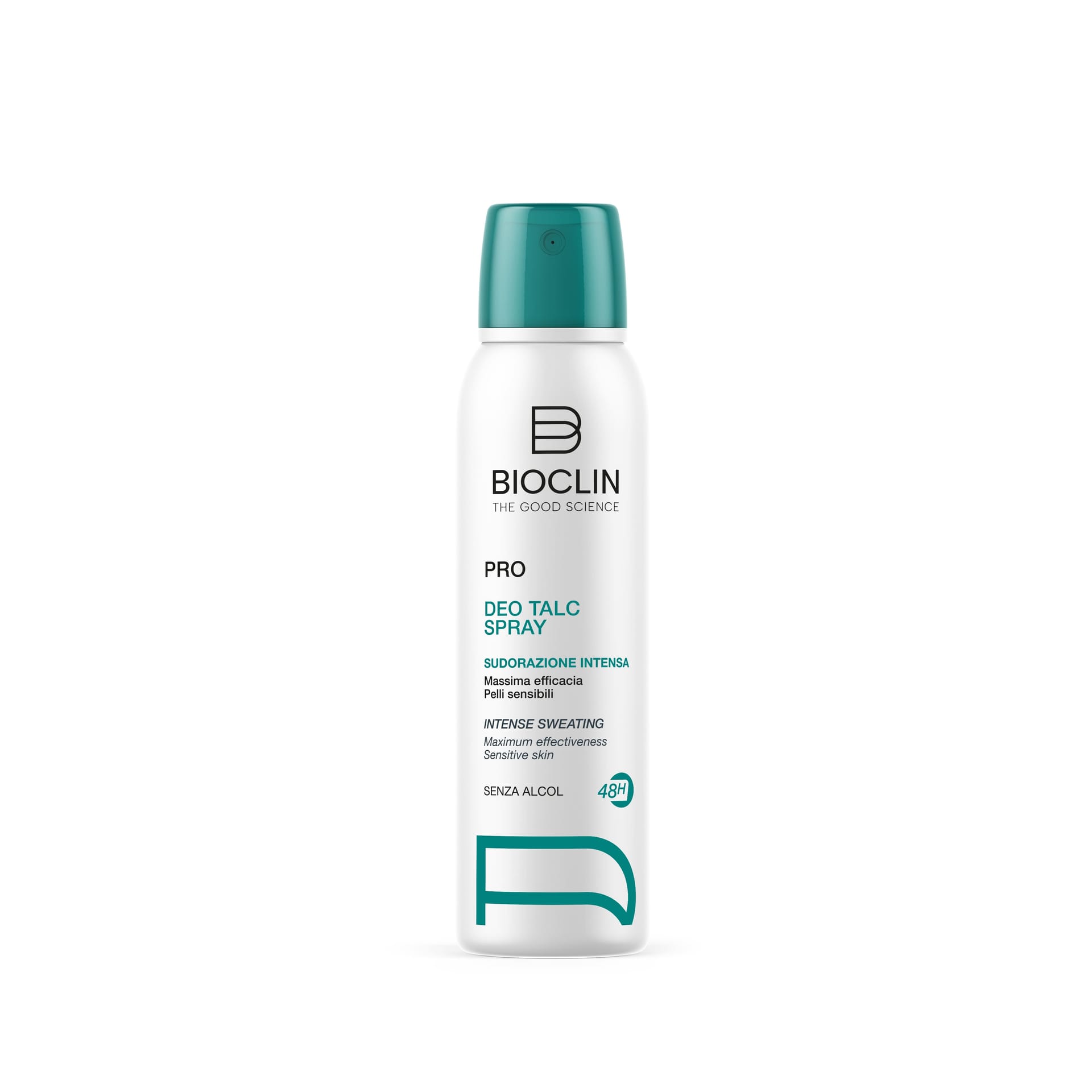 Bioclin Deo Talc Дезодорант-спрей 48Ч для чувствительной кожи при интенсивном потоотделении, 150 мл