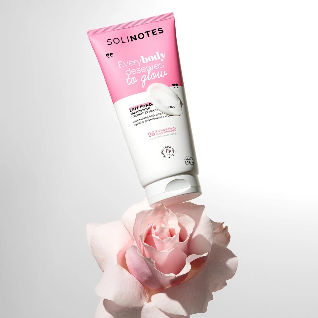 Лосьон для тела с ароматом розы Solinotes Rose Melting Body Lotion, 200 мл    - фото 2