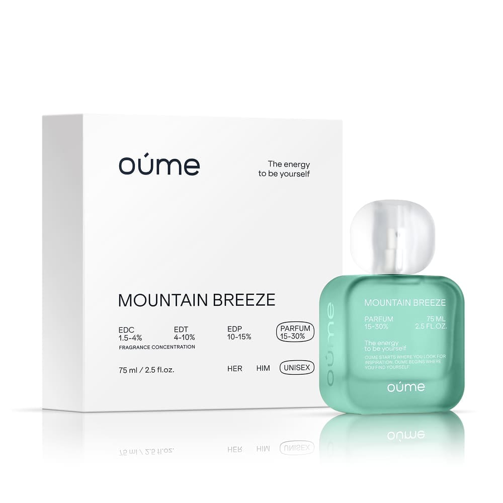 Духи группы «Экстра» унисекс серии «Óume» «Mountain Breeze», 75 мл