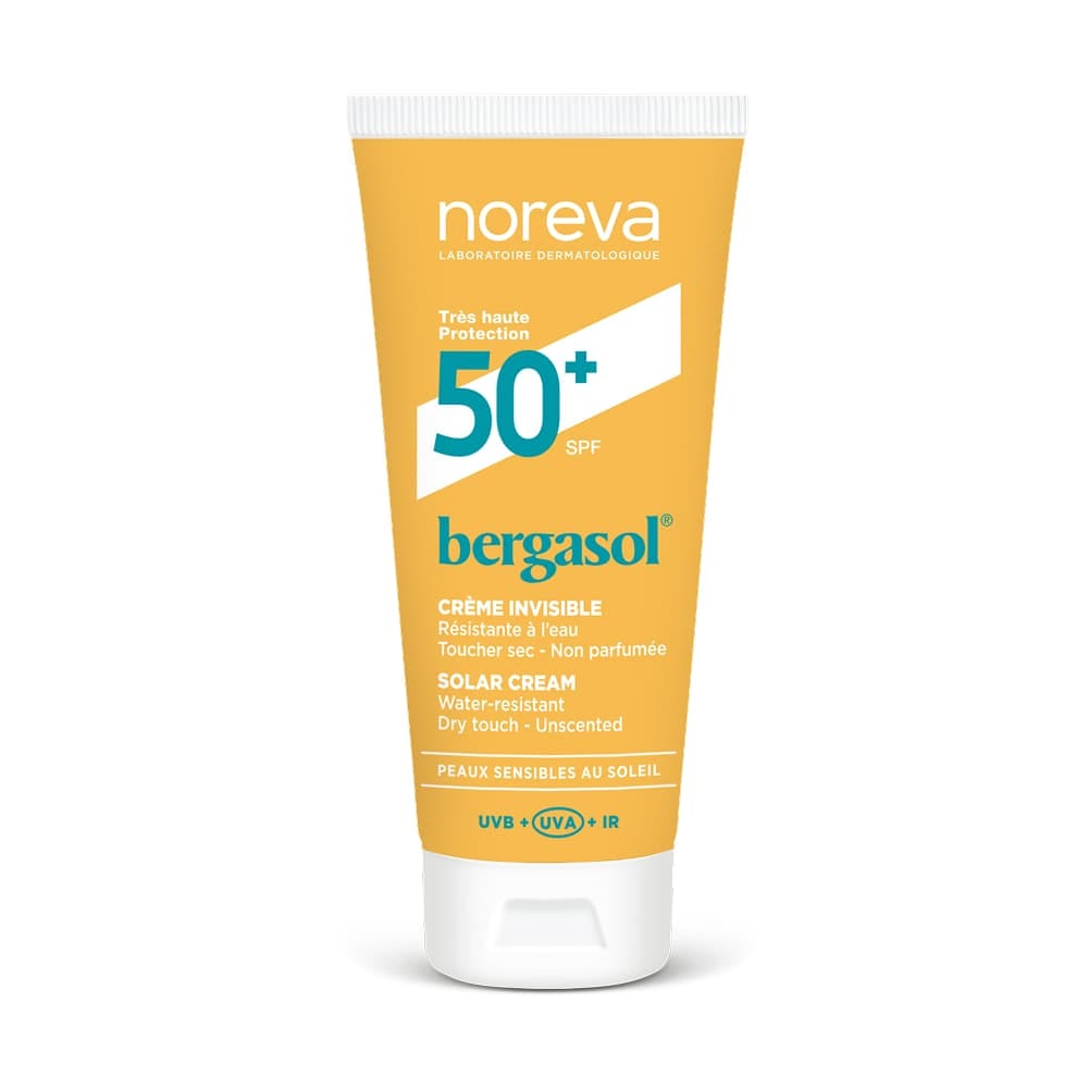Noreva Бергасол Солнцезащитный крем Spf 50+, 50 мл