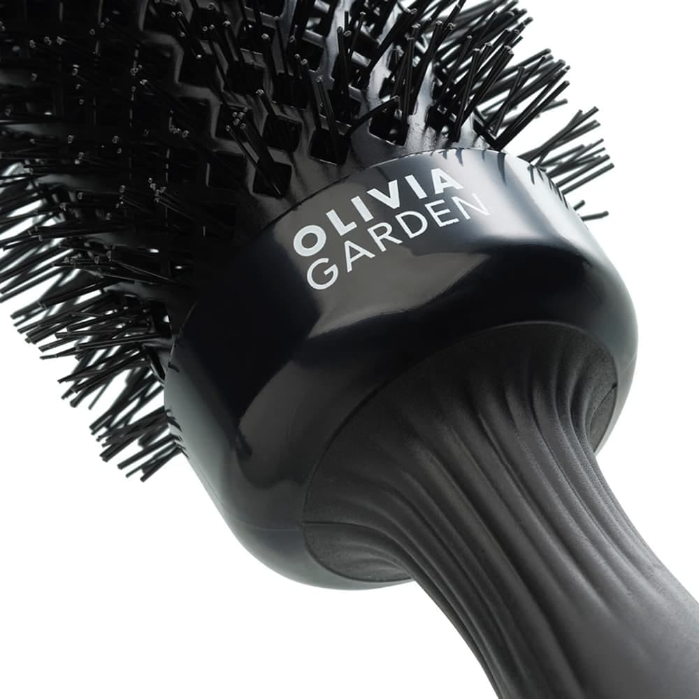 Olivia Garden Термобрашинг EXPERT BLOWOUT SHINE Wavy Bristles Black Label, 25 мм - фото 2