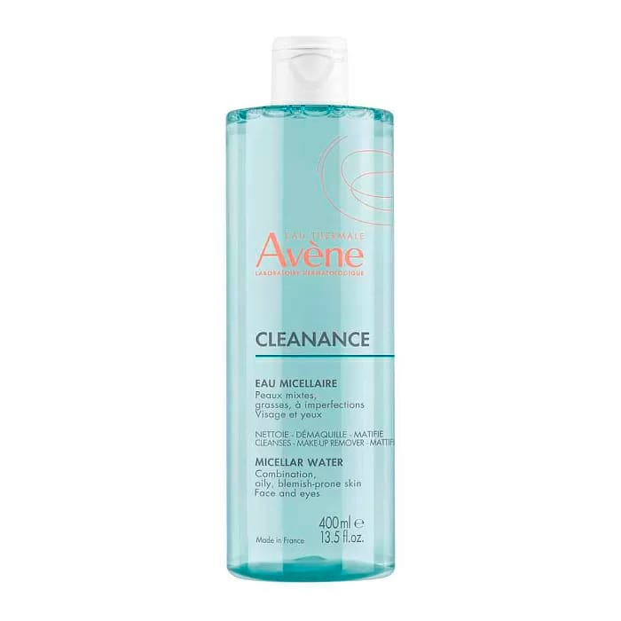 Cleanance Мицеллярная вода для комбинированной и жирной кожи, склонной к акне, 400 мл